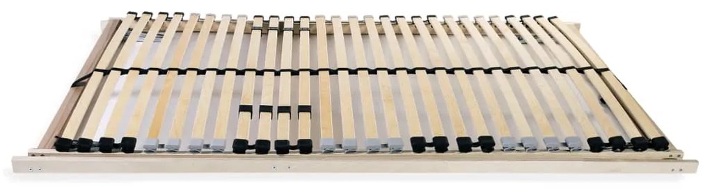 Reti a doghe 2 pz 7 zone con 28 doghe in legno 70x200 cm
