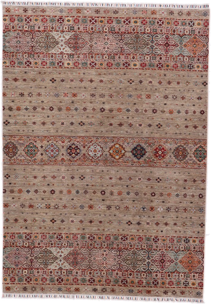 Samarkand Tappeto 210 x 290 (Pakistan) Annodato A Mano