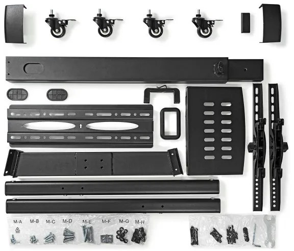 Nedis TVSM5100BK - Supporto da pavimento per TV 32-55" nero