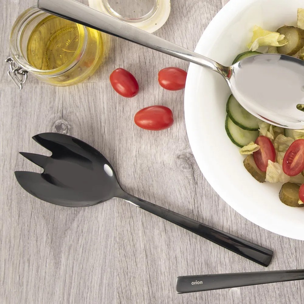 Mestoli da insalata in acciaio inox Black – Orion