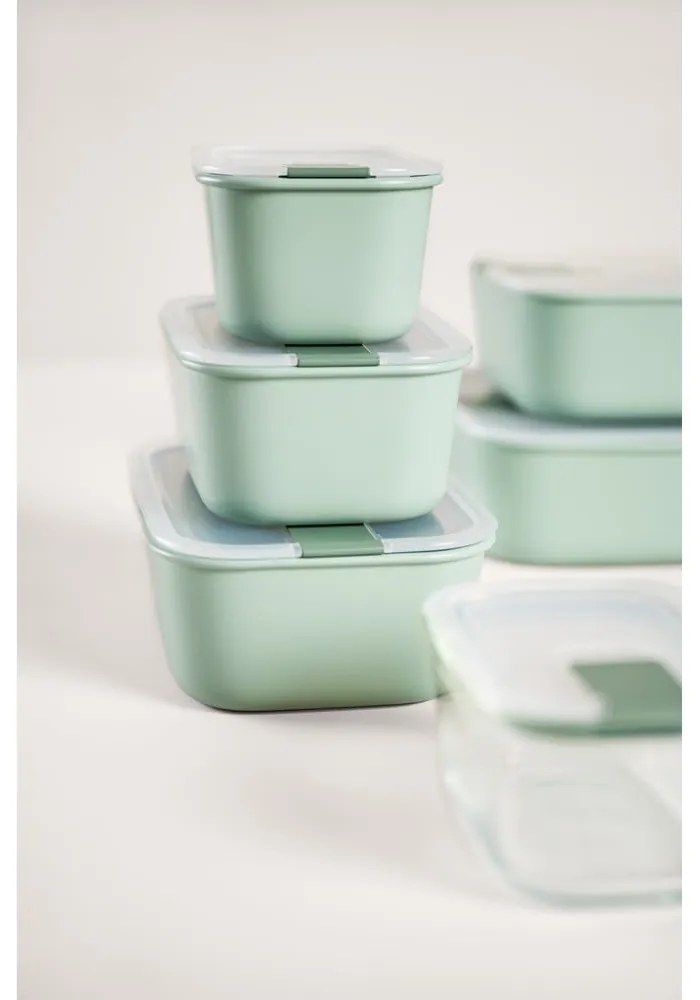 Scatole per alimenti in set da 3 Nordic black - Mepal