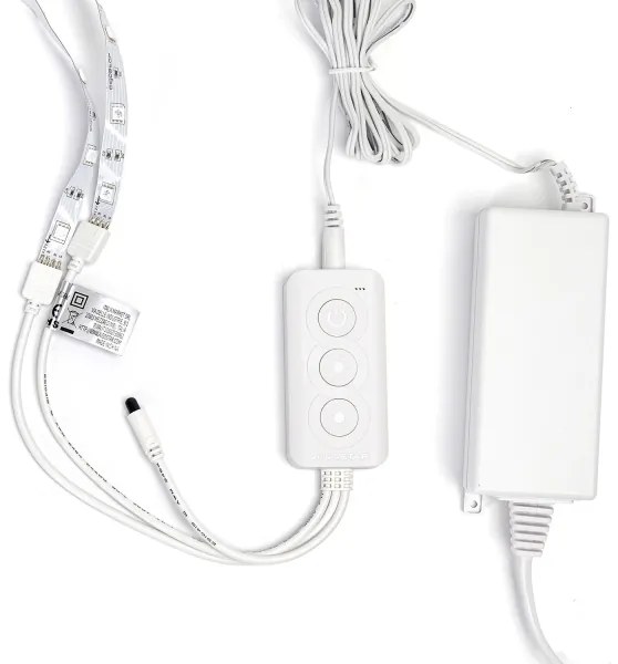 Aigostar - Striscia LED RGBW dimmerabile LED/48W/12V 2x7,5 m Wi-Fi