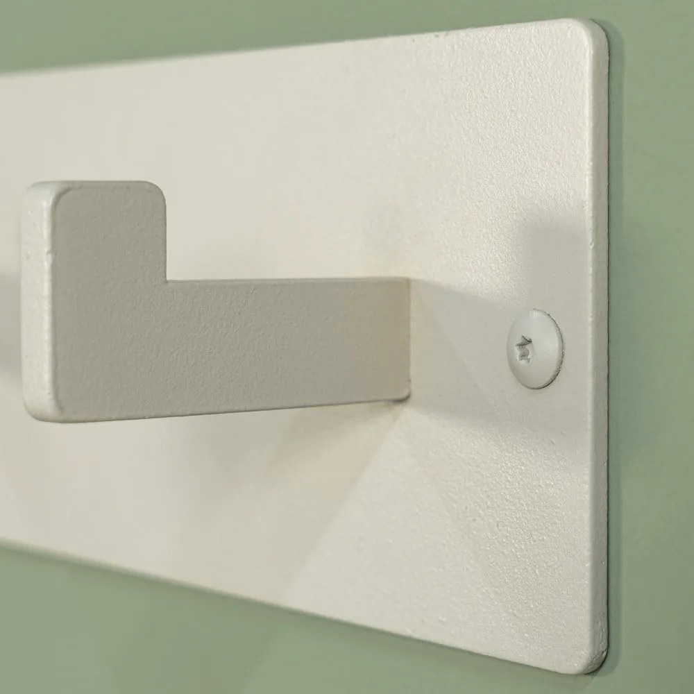 Attaccapanni da parete grigio tortora in metallo 50 cm Leatherman – Spinder Design