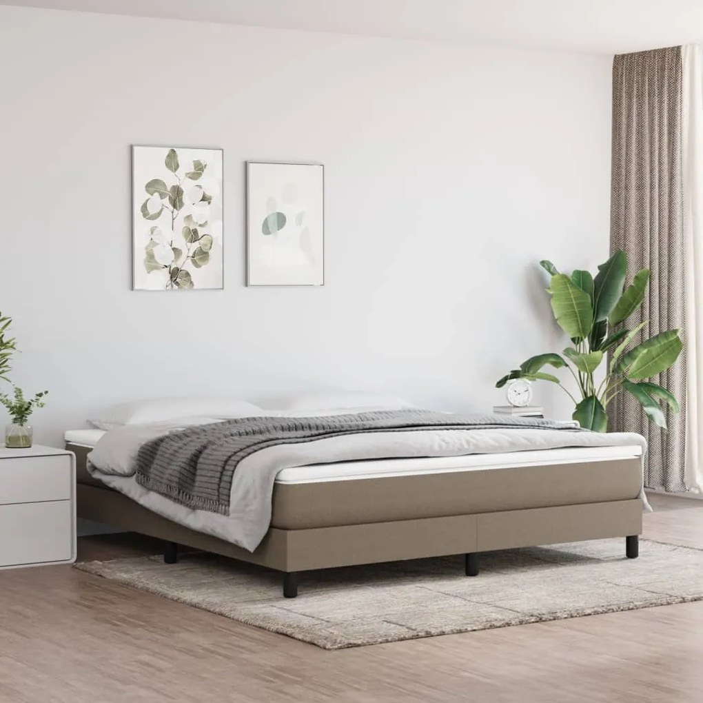 Materasso A Molle Insacchettate Grigio Tortora 160x200x20 Cm /