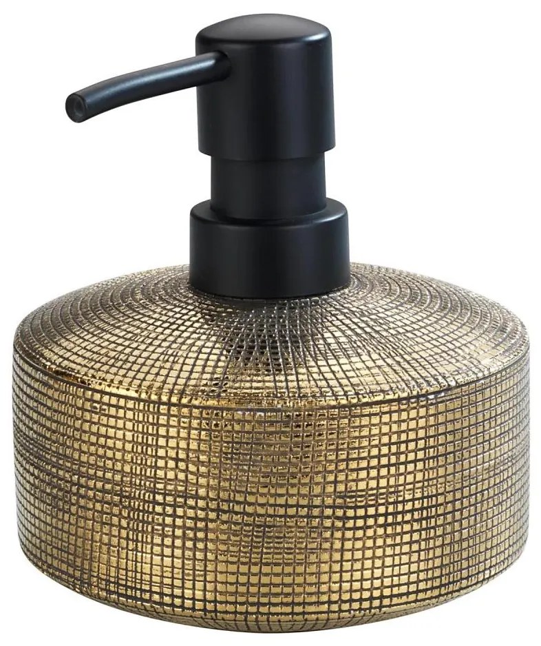 WENKO 24401100 - Dispenser di sapone RIVARA 400 ml oro
