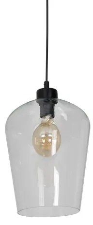 Lampadario su fune SANTIAGO 1xE27/60W/230V limpido