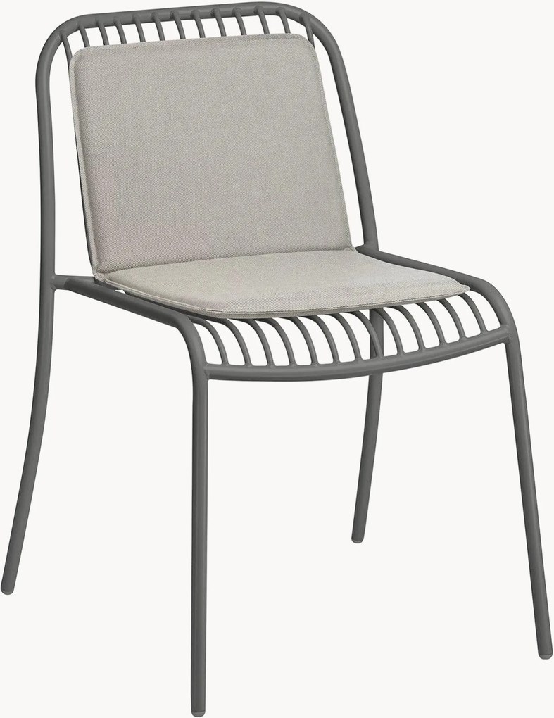 Cuscino sedia Yua Melange Gray