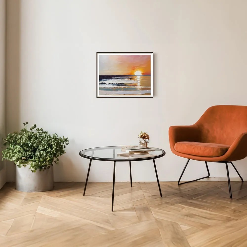 Quadro 40x50 cm Sunset on the Beach