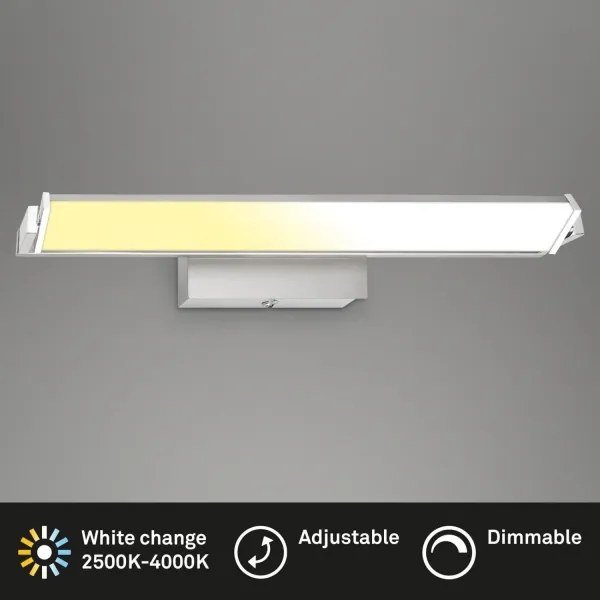 Brilo - Applique a LED dimmerabile LED/18W/230V 2700-4000K argento