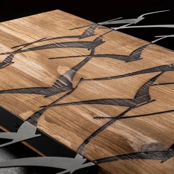 Decorazione da muro 86x58 cm uccelli