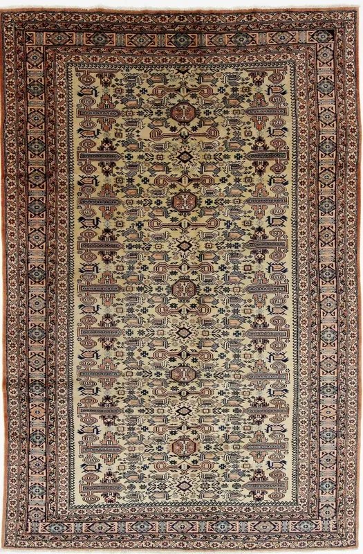 Ardebil Tappeto persiano 180x270 Beige (Iran) Annodato A Mano