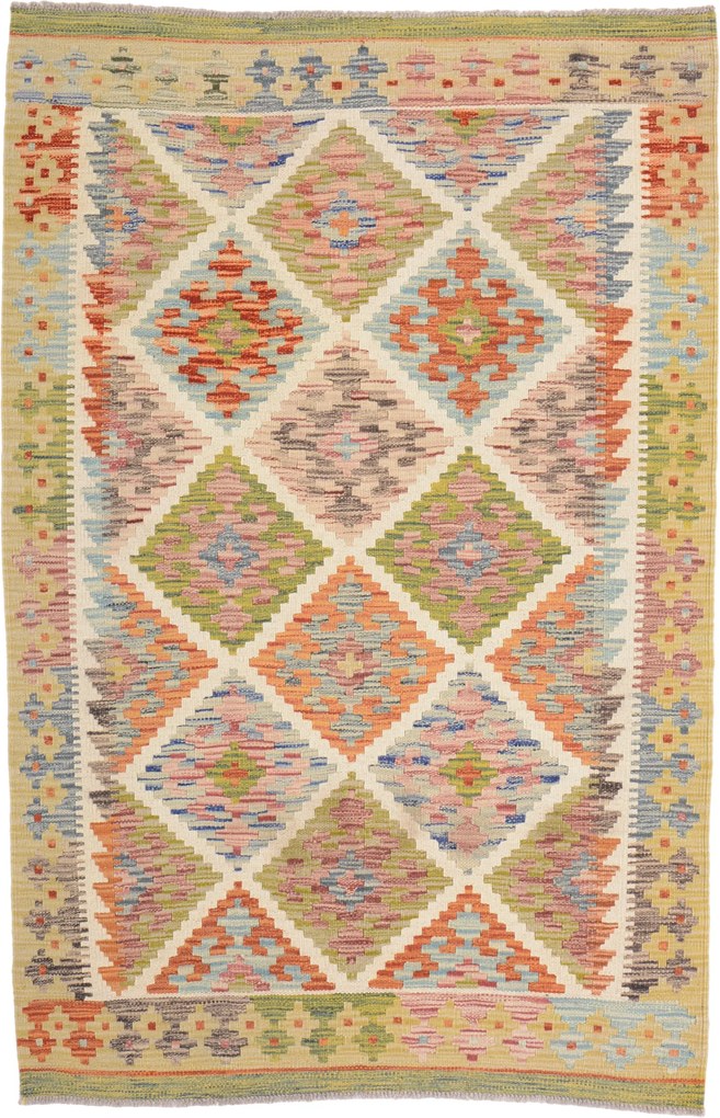 Kilim Tappeto orientale 100x150 (Pakistan) Annodato A Mano