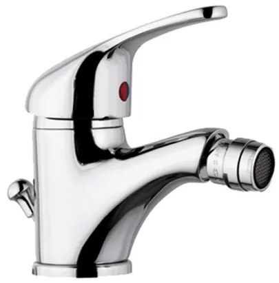 Miscelatore bidet ottone cromato scarico con piletta 1' 1/4 Oioli serie Venezia