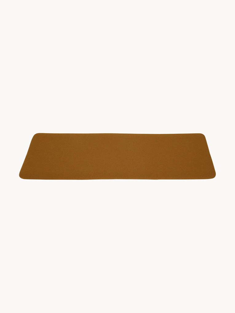 Cuscino seduta per panca in bouclé Curva