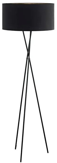 Lampada da terra Fondachelli in acciaio, H 151.5 cm, E27 MAX60W EGLO