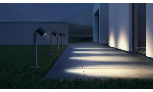 Steinel 068677 - Lampada da esterno a LED SPOT WAY 1xGU10/6,7W/230V IP44 antracite