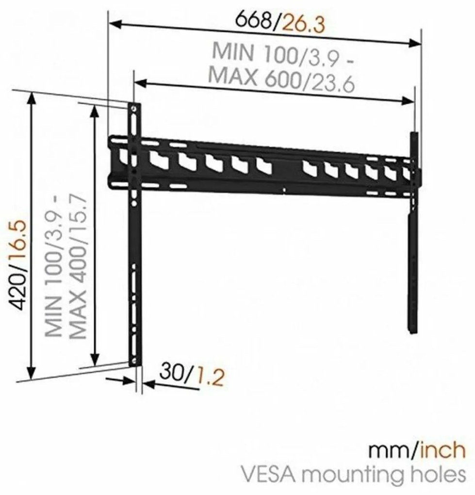 Supporto TV Vogel's 8564000              40"-80" 80 kg