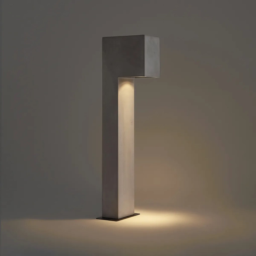 Dissuasore da esterno moderno grigio 65 cm IP44 - Pompei