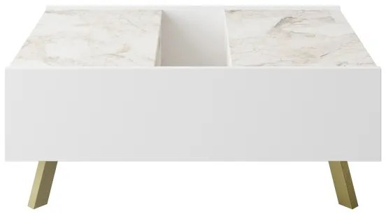 Tavolino FRIDA 63x90 cm bianco