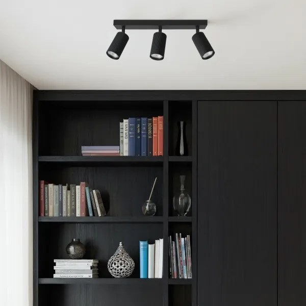 Brilagi - Faretto LED RGBW dimmerabile SELE MODERN 3xGU10/4,8W/230V nero