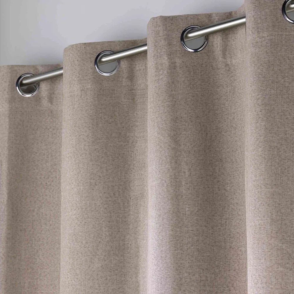 Tenda oscurante marrone 140x180 cm Crepuscule - douceur d'intérieur