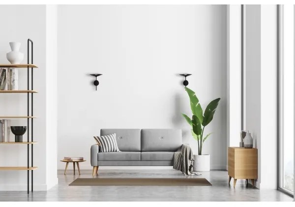 MAXLIGHT W0303 - Applique a LED HANA LED/6W/230V nero