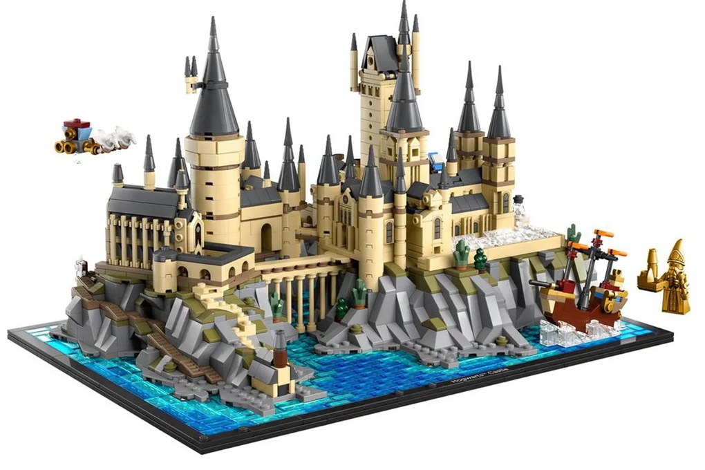 Castello e parco Hogwarts kit per adulti Lego