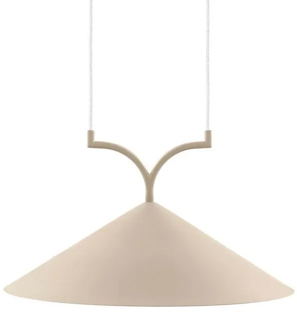 Curve 50 Lampada a Sospensione Beige - Globen Lighting