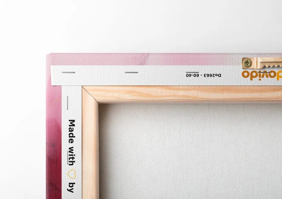 Quadro su tela – Marmo rosa