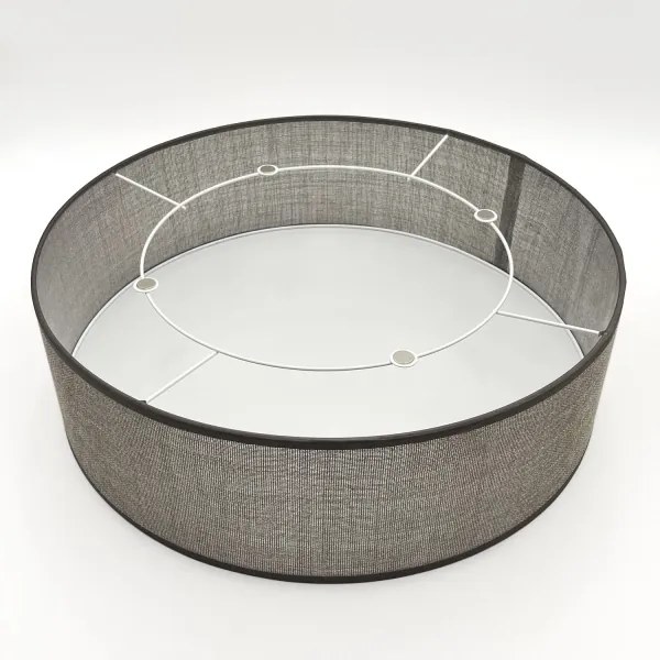 Plafoniera SIRJA 2xE27/15W/230V Ø 45 cm marrone