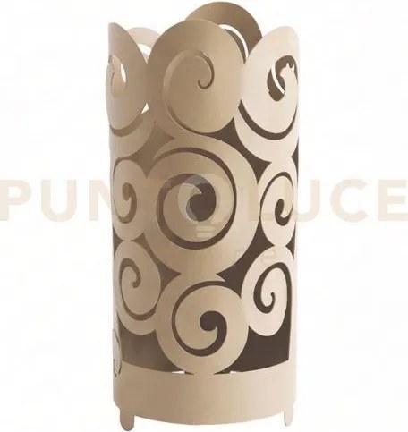 Portaombrelli di design riccioli sabbia