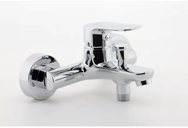 Novaservis - Set per vasca con miscelatore TITANIA COSMOS, cromo lucido