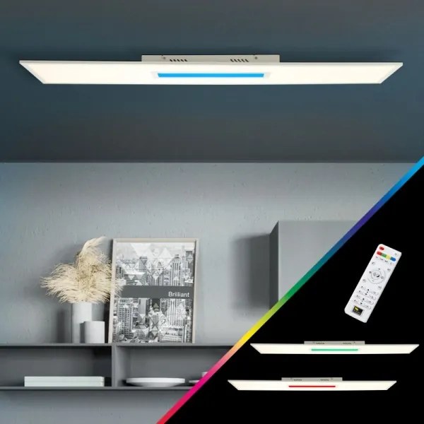 Brilliant - Plafoniera dimmerabile RGBW ODELLA LED/37W/230V + +TC