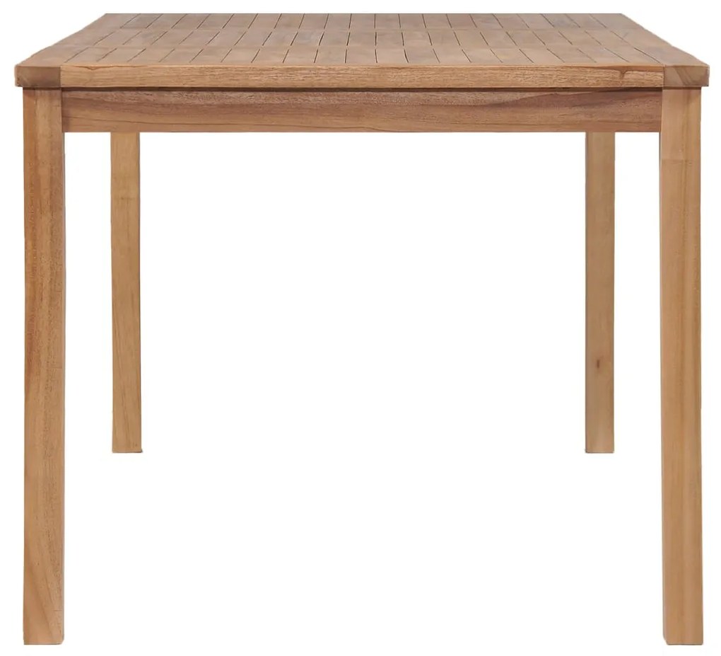 Tavolo da giardino 150x90x77 cm in legno massello di teak