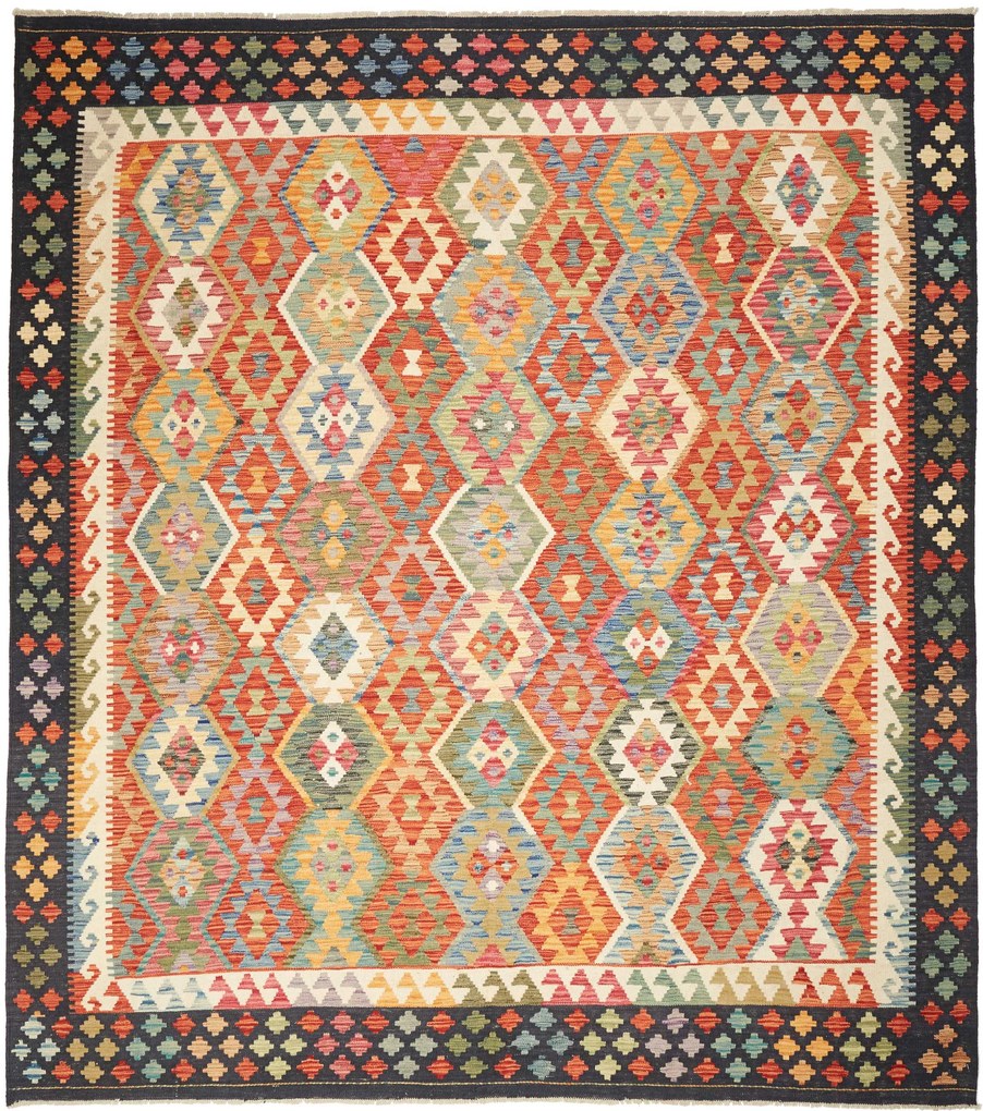 Kilim Tappeto orientale 300x270 (Pakistan) Tessuto A Mano