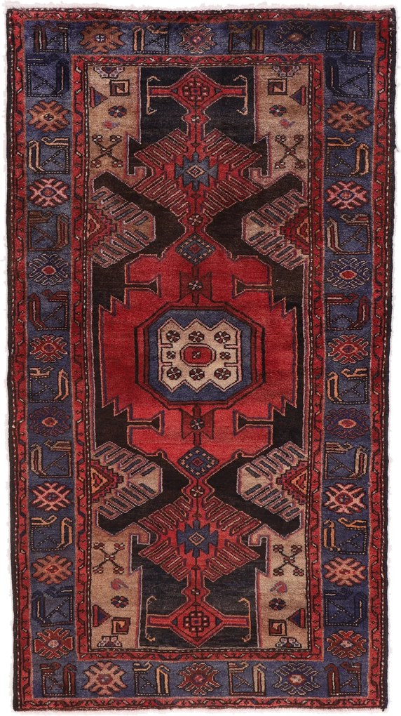 Hamedan Tappeto persiano 210 x 110 (Iran) Annodato A Mano