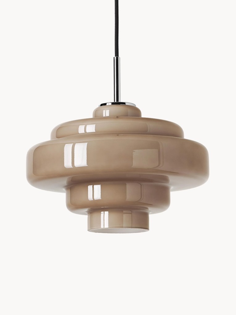 Lampada a sospensione in vetro Millie