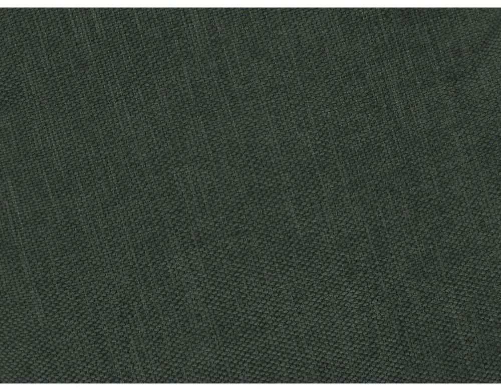 Divano angolare verde allungabile e con contenitore (penisola a destra/a L) con rivestimento in ciniglia Fuji – Bobochic Paris