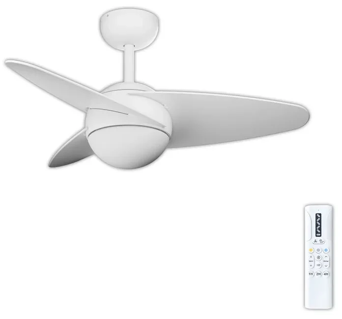 Ventilatore da soffitto CACELA bianco , D. 92 cm ARTE CONFORT