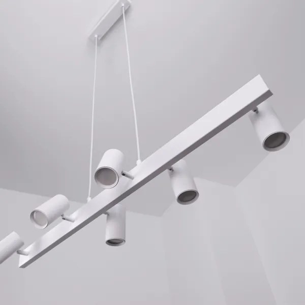 Brilagi - Lampadario a sospensione su cavo SELE 6xGU10/30W/230V bianco