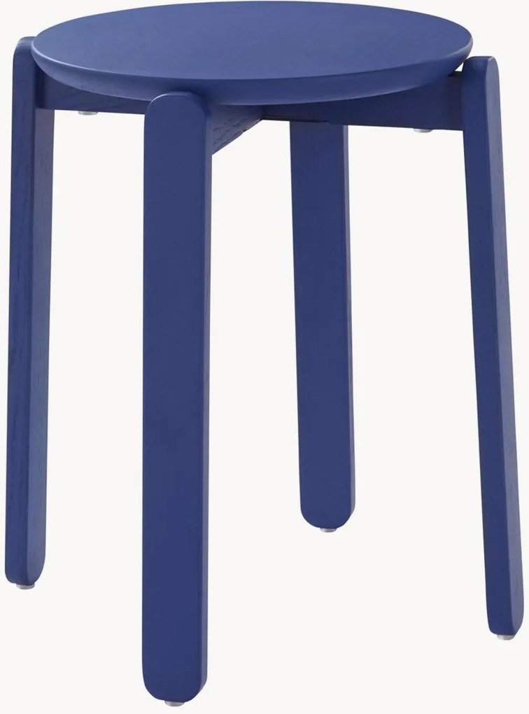 Set di 2 sgabelli in legno di quercia Malden