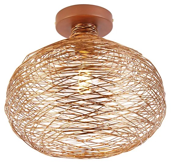 Plafoniera di design rame - Sarella