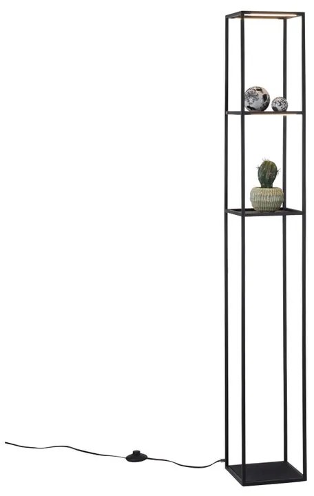 Lampada da terra LED CONTURA  nero, luce bianco freddo 1680 lumen PAUL NEUHAUS