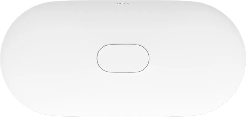 Mexen Sofia lavabo da appoggio in conglomerato 70 x 35 cm, bianco - 23067001