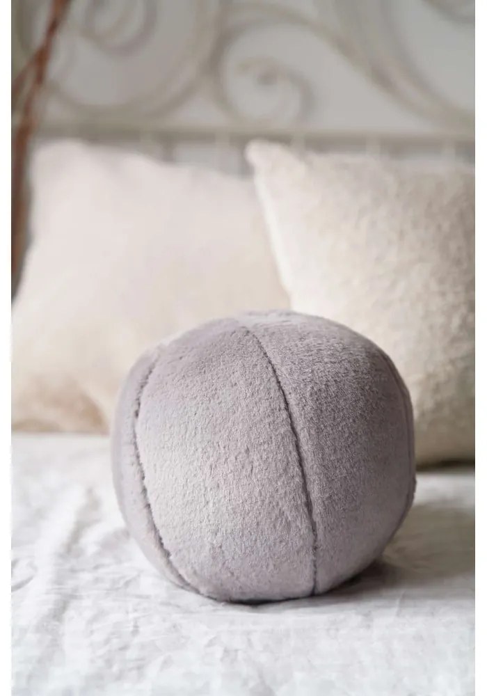 Cuscino decorativo in micropile ø 25 cm Top – Mioli Decor