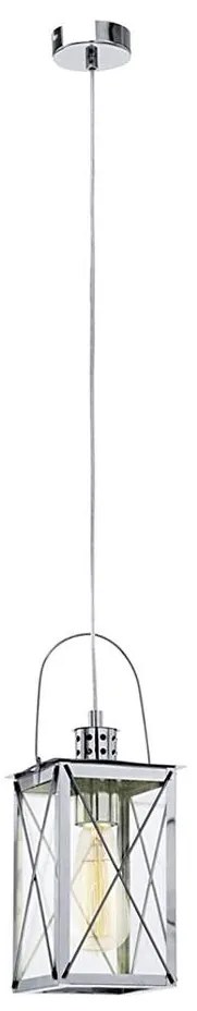 Eglo 49212 - Lampadario DONMINGTON 1xE27/60W/230V