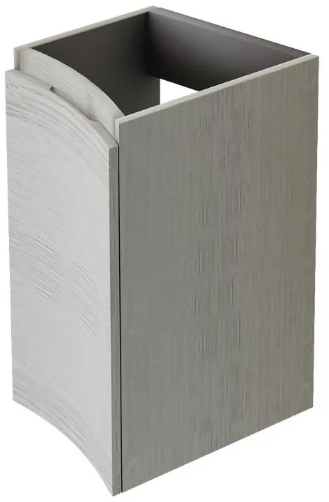 Estensione per mobile da bagno Vague 1 cassetto 1 anta rovere L 34 x H 55 x P 46 cm
