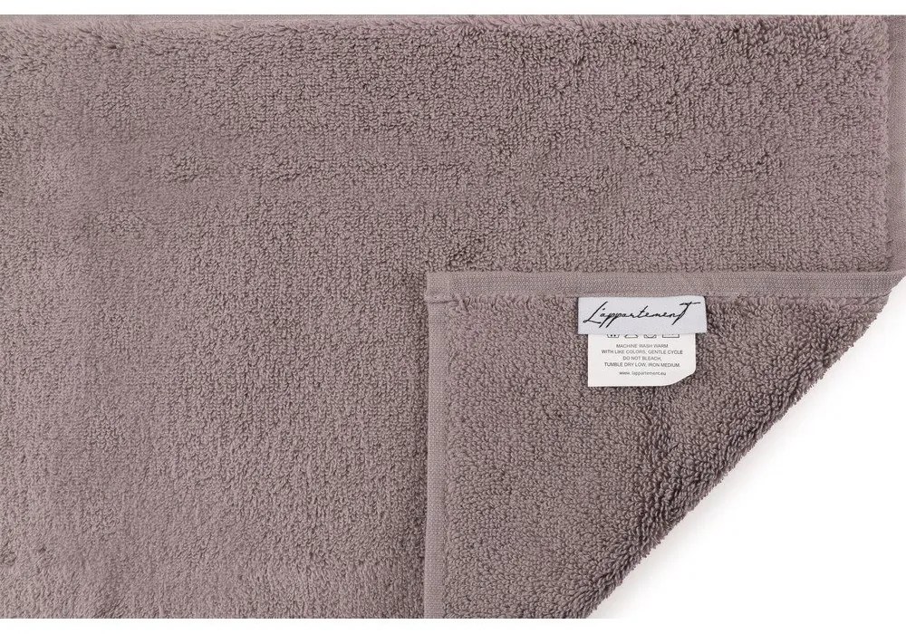 Asciugamano in cotone viola 50x30 cm Chicago - Foutastic