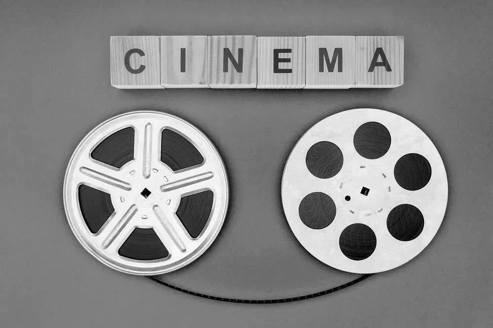 Carta da parati – Pellicola cinematografica bianco e nero