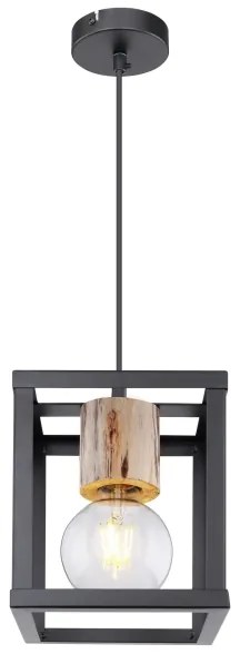 Globo 15476H - Lampadario su filo HAGAR 1xE27/60W/230V